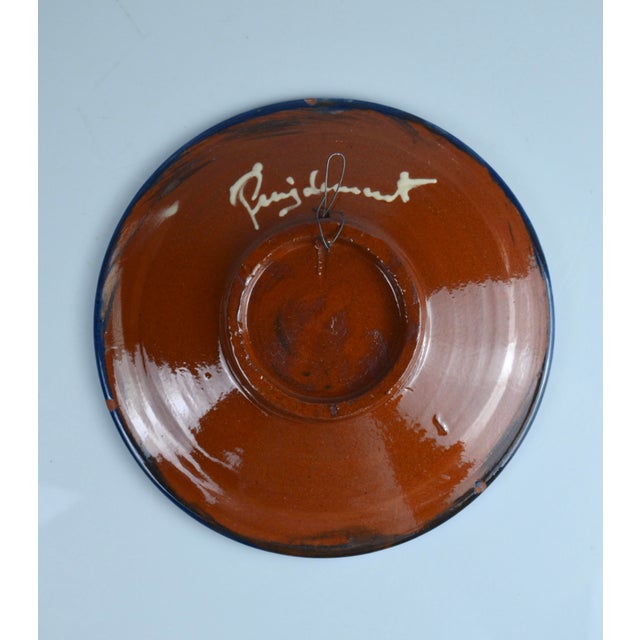 Spanish Puigdemont Ceramic Fish Wall Plates, 1960s, Set of 2 For Sale - Image 6 of 17