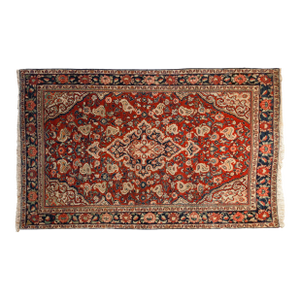 Vintage Sarouk Rug - 4'3" x 6'9"