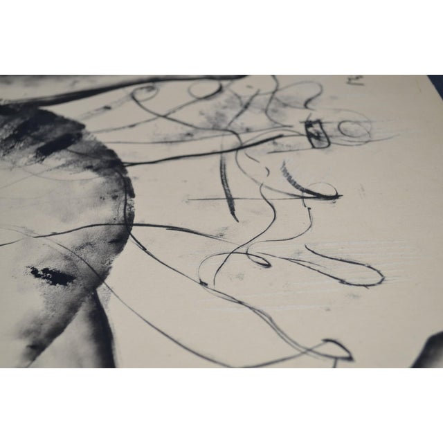 László Mindszenti Ink on Paper, Mounted on Cardboard, Signed and Dated 1972 For Sale - Image 11 of 12