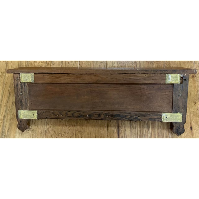 Vintage French Carved Coat or Pot Rack For Sale - Image 12 of 12
