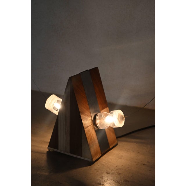 1970s Glass BT1972 Lamp by Duccio Trassinelli for Studio A.r.d.i.t.i. For Sale - Image 5 of 11