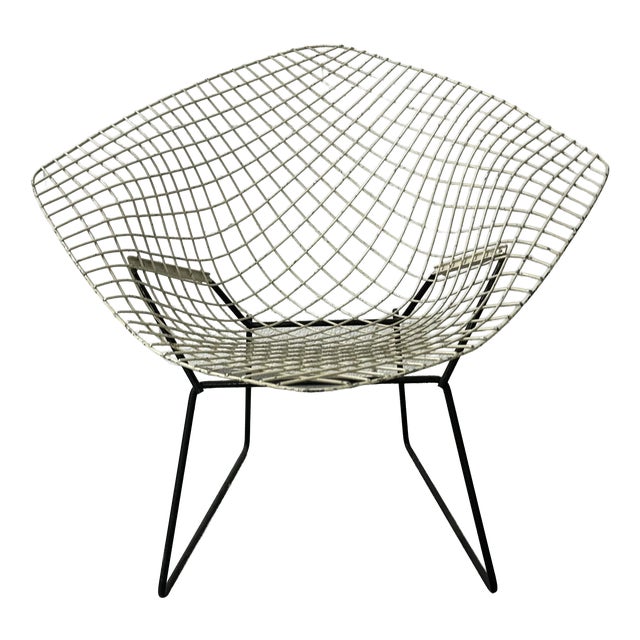 Diamond Lounge Chair by Harry Bertoia for Knoll Inc. / Knoll International, 1960s For Sale