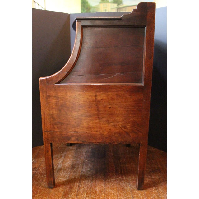 Brown Late 18th Century Georgian Bedside Table Commode For Sale - Image 8 of 9