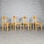 Wood Dining Chairs by Rainer Daumiller, 1970s, Set of 4 For Sale - Image 7 of 7