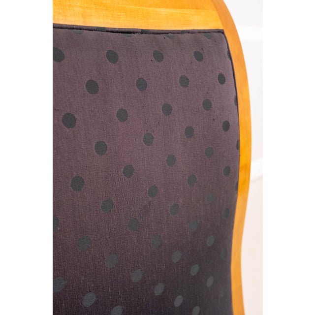 Set of 8 Hickory White Biedermeier Style Dining Room Chairs For Sale - Image 9 of 18