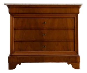 Mid 19th Century French Commode With Marble Top