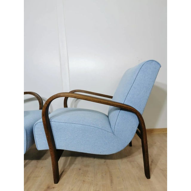 Set of Armchairs by Kozelka & Kropacek For Sale - Image 10 of 18