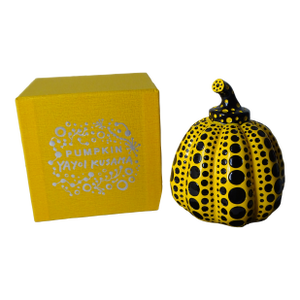 Yellow Pumpkin Sculpture by Yayoi Kusama