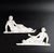 Early 20th Century Stucco Sculptures Depicting Nude Female Figures, Italy, 1920s, Set of 2 For Sale - Image 11 of 13
