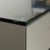 Spectral Glass Sideboard in Silver For Sale - Image 4 of 10