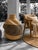 Art Deco Bloom I — Organic Sculptural Vessel, Elephant Grass, Bolgatanga, 2003 For Sale - Image 3 of 4