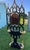 Late 19th Century Late 19th Century Restored Gothic Revival Holy Tree With Mirror, Faux Gold Leaf Finish & Original Marble For Sale - Image 5 of 17