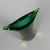 Mid-Century Modern Murano Sommerso Vase in Green and Yellow-Amber Glass, 1960s For Sale - Image 3 of 15