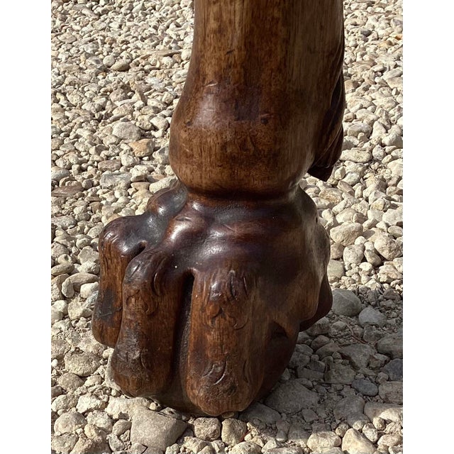 Wood Antique Irish Console Table, 1740 For Sale - Image 7 of 17