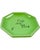 Green Vintage Cafe De La Paix Paris Green Ceramic Ashtray For Sale - Image 8 of 9