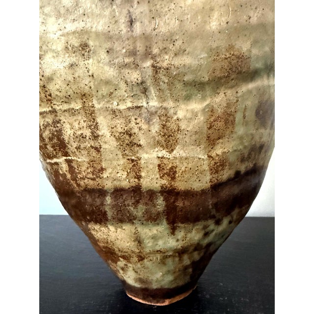 Contemporary Late 20th Century Sculptural Ceramic Hand-built Vessel by Ewen Henderson For Sale - Image 3 of 12