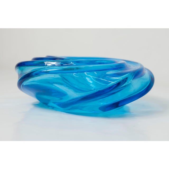 Early 21st Century Handmade Swirl Murano Glass Candleholder by Vistosi, 2014 For Sale - Image 5 of 18
