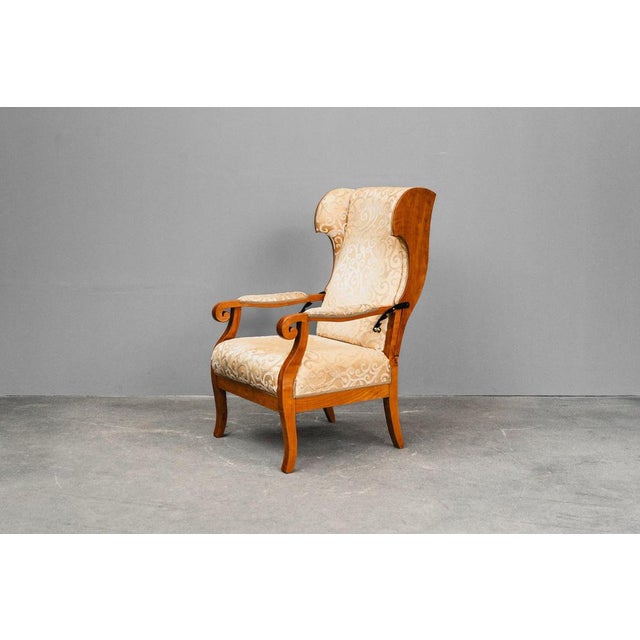 Biedermeier Wing Chair For Sale - Image 9 of 18