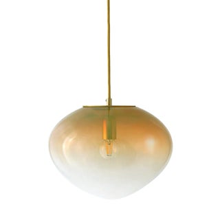 Sirius Amber Iridescent Pendant Size M by Simone Lueling for Eloa For Sale