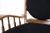 Black Vintage Armchairs in Oak and Terry Fabric, 1950s, Set of 2 For Sale - Image 8 of 14