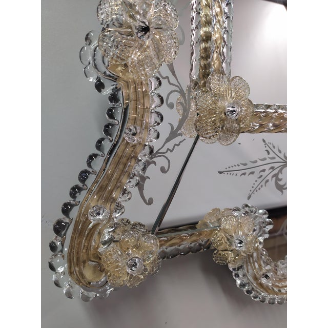 Not Yet Made - Made To Order Eolo Venetian Mirror in Murano Glass from Fratelli Tosi For Sale - Image 5 of 8