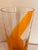 1990s Barovier & Toso Orange Murano Glass Vase For Sale - Image 5 of 11