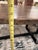 Brown Extra Long Natural Slab Wood Dining Table by Restoration Hardware For Sale - Image 8 of 17