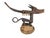 Tribal Early 20th Century Bamana Horizontal Chi Wara Antelope Headdress With Basket Cap For Sale - Image 3 of 9