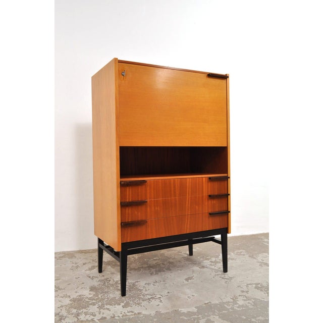 Mid-Century Modern Highboard with Secretaire by Frantisek Mezulanik for Up Zavody, 1960s For Sale - Image 16 of 16