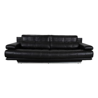 6500 Three-Seater Sofa in Leather from Rolf Benz For Sale