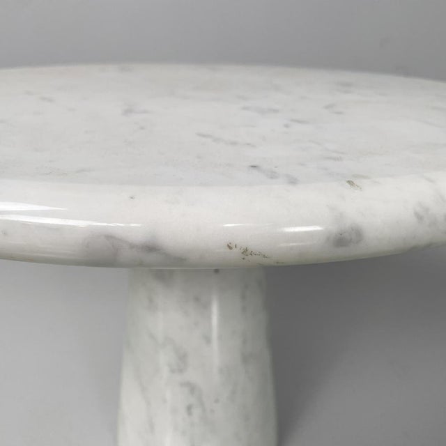 Italian Modern Round Coffe Table in Marble, 1970s For Sale - Image 10 of 18