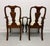Late 20th Century Henkel Harris 110a 29 Solid Mahogany Queen Anne Dining Armchairs - Pair For Sale - Image 5 of 13