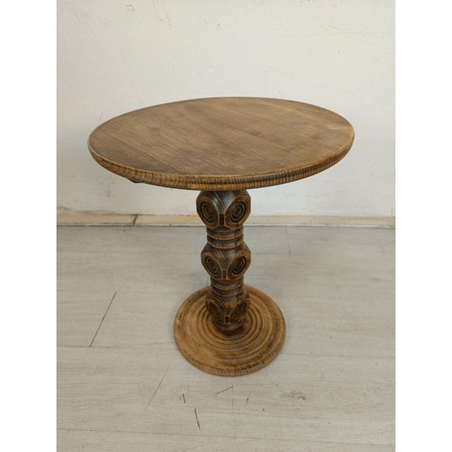 Side Table attributed to Charles Dudouyt, 1940s, in Good conditions. Designed 1920 to 1949 This piece is attributed to the...
