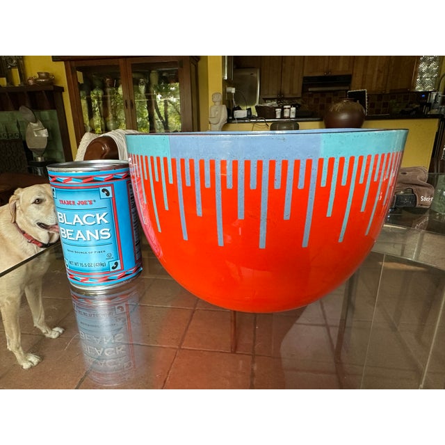 Mid Century Modern Anuszkiewics Op Art Enameled Bowl For Sale In Philadelphia - Image 6 of 6