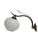 Art Deco Wall Lamp in Metal, Poland, 1950s For Sale - Image 4 of 10