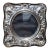Sterling Silver Edwardian Style Photo Frame. For Sale