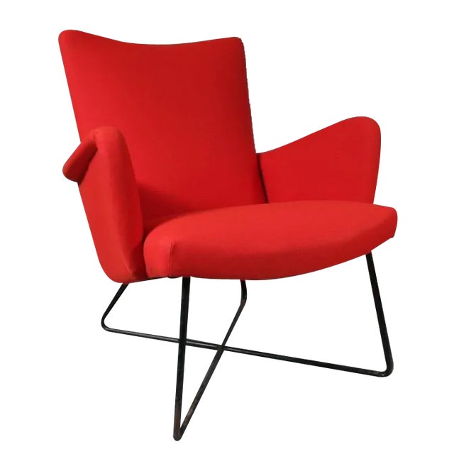 Armchair in the style of Grete Jalk, Denmark, 1950s For Sale