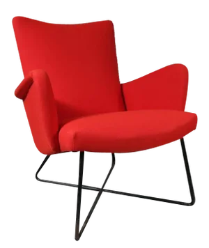 Armchair in the style of Grete Jalk, Denmark, 1950s