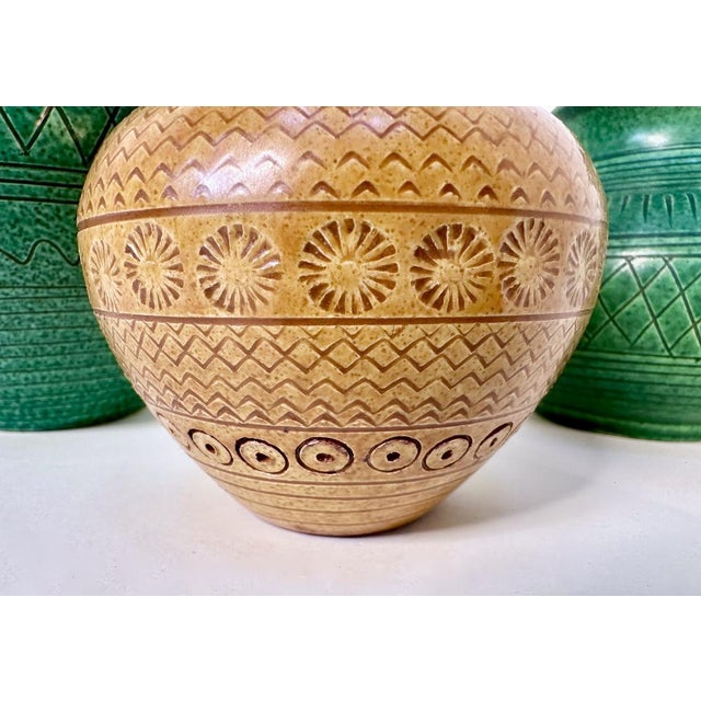 Studio Ceramic Art Vases by Wilhelm Kagel, Germany, 1950s, Set of 3 For Sale - Image 11 of 16