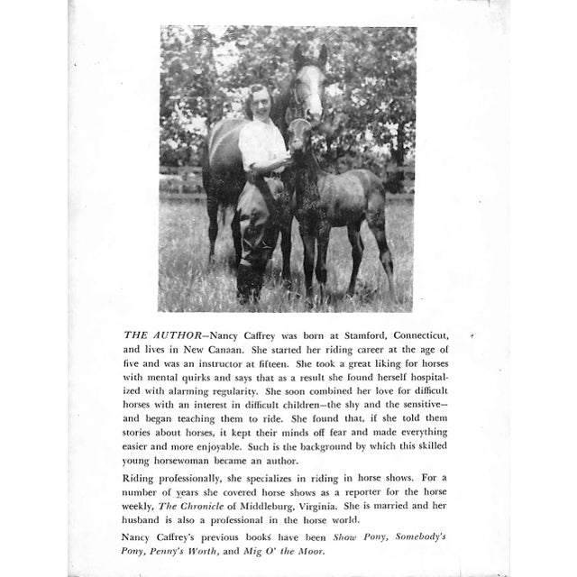 1950s "Horse Haven" Book 1956 Caffrey, Nancy For Sale - Image 5 of 12