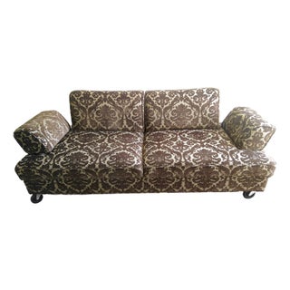 Custom Rolling Sofa / Twin-Size Daybed – Eclectic Bohemian For Sale