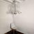 Venini 1970s Large Clear Murano Glass, Mid Century Modern Chandelier For Sale - Image 4 of 14