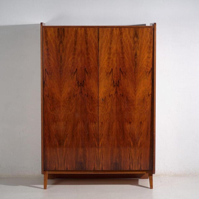 Mid-Century Rosewood Wardrobe by Amaru For Sale - Image 8 of 14