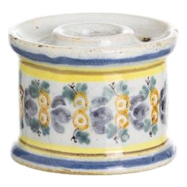 Portuguese Faience Sandpipe For Sale