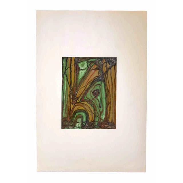 Composition is an original artwork realized in the 1960z by the italian Contemporary artist Leo Guida (1992 - 2017)....