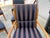 Vintage Maple Fabric Henredon "Triomphe" Dining Chair Set of 8 For Sale - Image 13 of 18