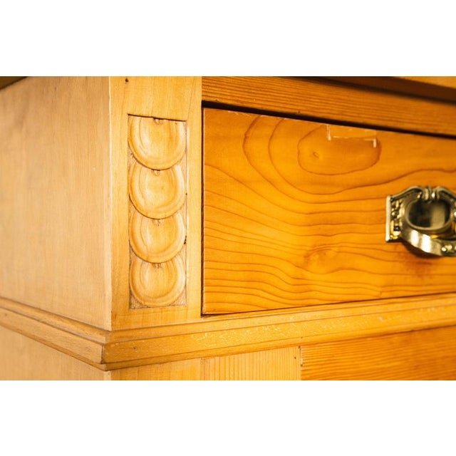 Art Nouveau Sideboard with Upper Section, Set of 2 For Sale - Image 10 of 18