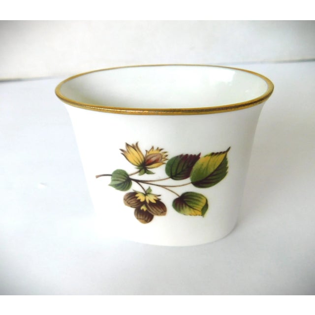 English Hammersley Bone China Floral Vintage Toothpick Cigarette Holder. This plum-design piece is the perfect complement...