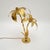 Mid-Century Modern Vintage Italian Brass Palm Tree Table Lamp, 1970 For Sale - Image 3 of 11