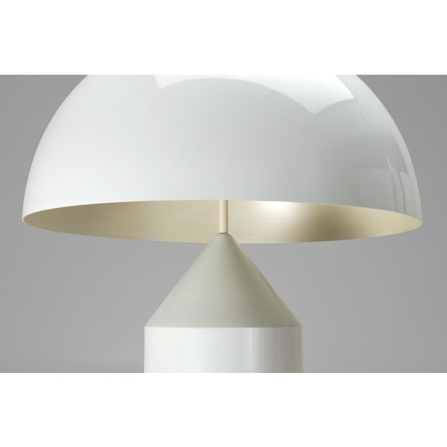 Vico Magistretti Large Atollo 233 Table Lamp by Vico Magistretti for Oluce, 1970s For Sale - Image 4 of 12
